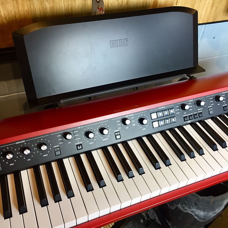 Korg SV-1 73 Stage Vintage Red Digital Piano