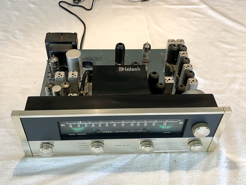 Excellent McIntosh MR-65 FM Vintage Tube Tuner With MA-5 MPX, | Reverb