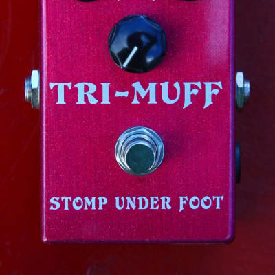 Stomp Under Foot Tri-Muff 71 Tri-Muff V1 2014 Red Sparkle image 1