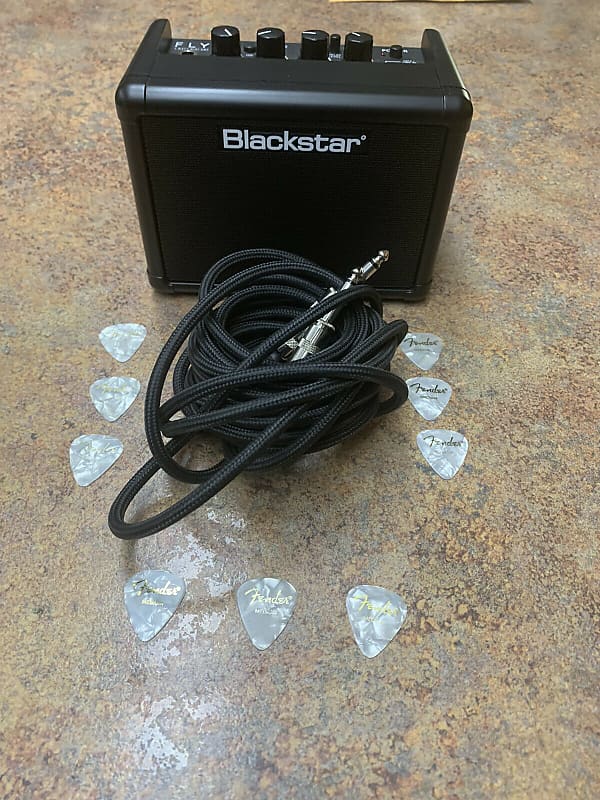 Blackstar FLY-3 Used LikeNew Work Great Electric Guitar Mini Amp with Instrument Cable and Picks image 1