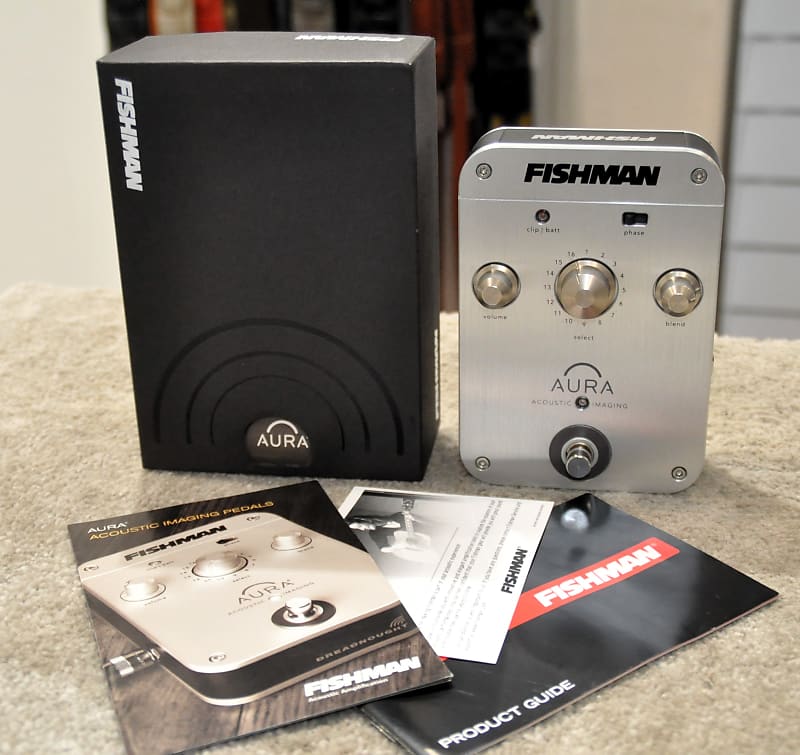 Fishman Aura Acoustic Imaging Dreadnought Pedal | Reverb