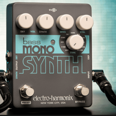 Electro-Harmonix Bass Mono Synth Pedal  New! image 2