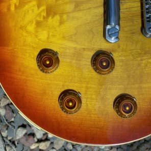 1980 Tokai Love Rock LS-50 <> RARE Old Sunburst (OS) Top Color <> Nearly 40 Year Vintage 'Old Wood' image 5