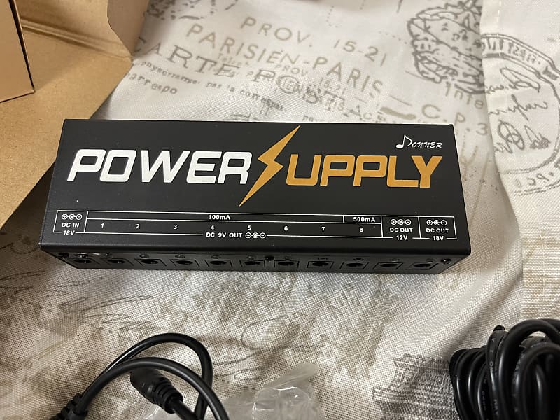 Donner DP01 Pedal Board Power Supply Reverb