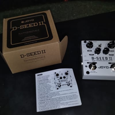 Reverb.com listing, price, conditions, and images for joyo-d-seed-ii-stereo-delay-pedal