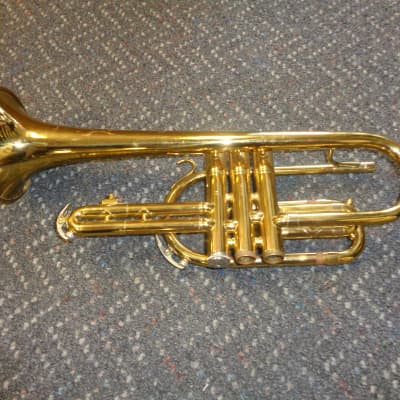 vintage King Cleveland Model 602 Cornet with case AS IS For parts or repair image 3