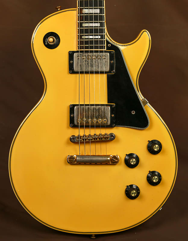 Gibson Les Paul 1970-1972 - White Custom Electric Guitar