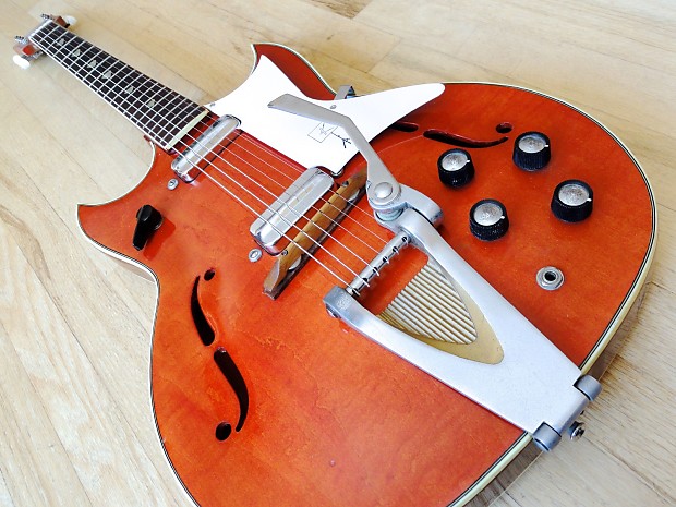 1960s Truetone by Kay Red Devil Speed Demon Vintage Electric