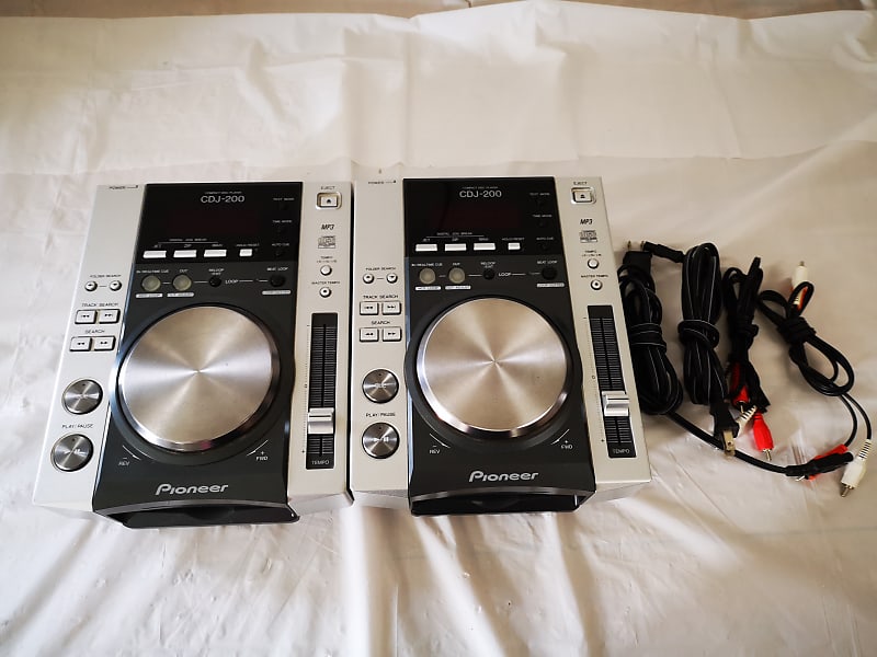 Pioneer CDJ-200 Professional DJ Tabletop CD Players - BLACK