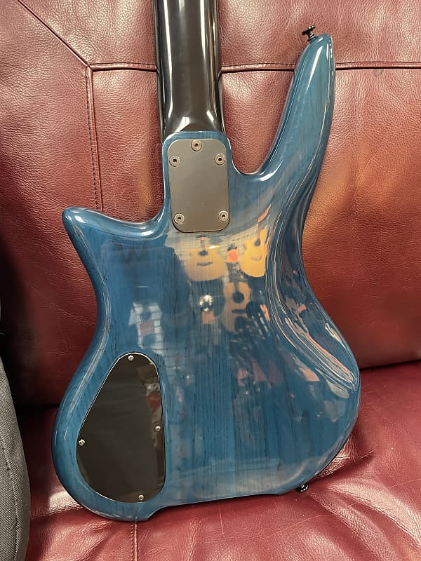 Steinberger XQ-25A 90's-00's - See-Thru Blue Burst | Reverb