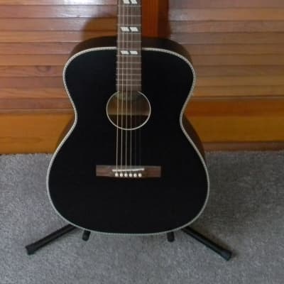 2020 Recording King  Dirty 30's Series 7 OOO Acoustic Guitar ROS-7-MBK  Matte Black Brand New ! image 1