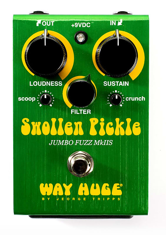 Way Huge WHE401s Swollen Pickle MkIIs Jumbo Fuzz | Reverb