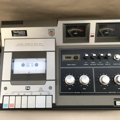 その他 Technics STEREO CASSETTEDECK RS-640U I83 Technics RS-640U Stereo Cassette Tape Deck Vintage Analog