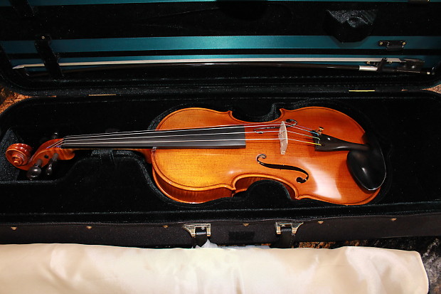 German-made Franz Sandner Artist 4/4 Violin model 63F with Video comes with  zipper case and bow | Reverb Norway