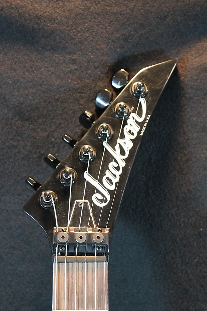 Jackson Soloist Student 1980's Black | Reverb
