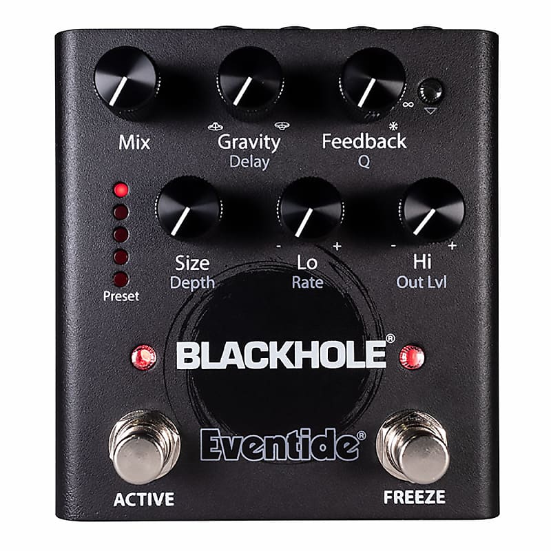 Eventide Blackhole Mono or Stereo Reverb Guitar Effects Pedal image 1