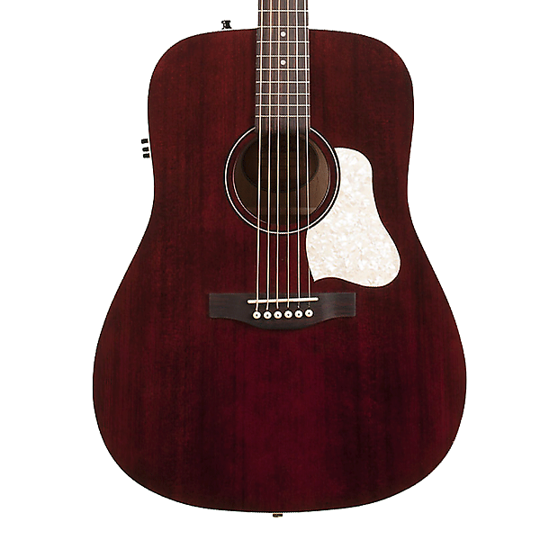 Art & Lutherie Americana Dreadnought w/ Electronics Tennessee Red image 1