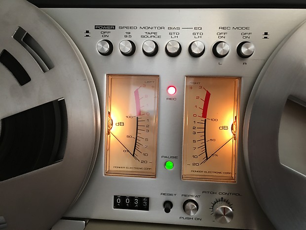 Pioneer RT 707 reel to reel with reels/tape — Gig Harbor Audio