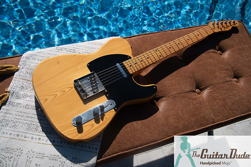 1990 Fender TL72-55 '72 Telecaster Reissue - Premium Ash Body - Made In Japan (FujiGen) - Pro Set Up w Perfect Frets/Action/Intonation! image 1
