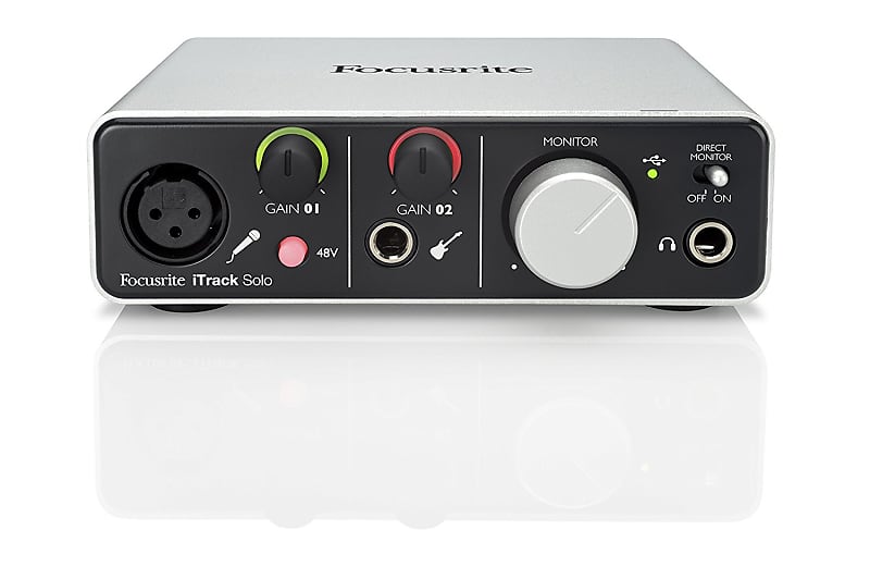 Focusrite iTrack Solo Lightning Connector Audio Interface | Reverb