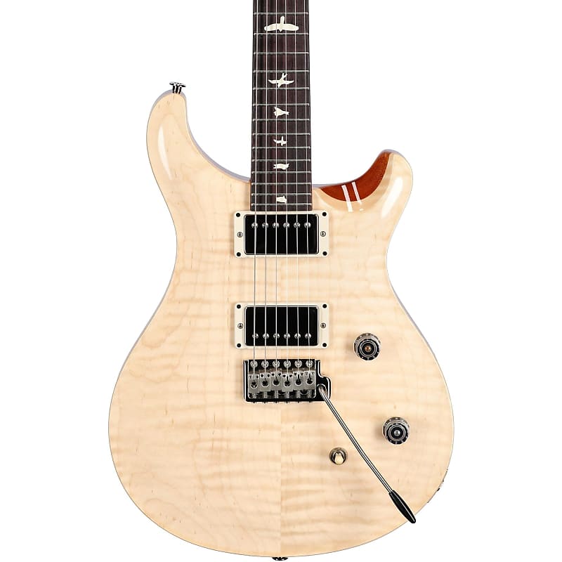 PRS Paul Reed Smith CE24 Electric Guitar (with Gig Bag), Natural Flame Maple image 1