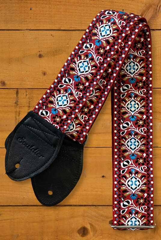 Guitar Strap, Guitar Strap in Vintage and Folk Style, Mythical