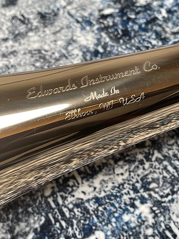 Edwards Bass trombone Bell Red Brass Reverb