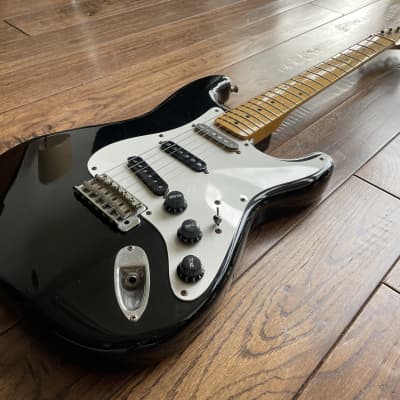 Fernandes The Revival Stratocaster ‘57 Reissue Electric Guitar MIJ Black image 5