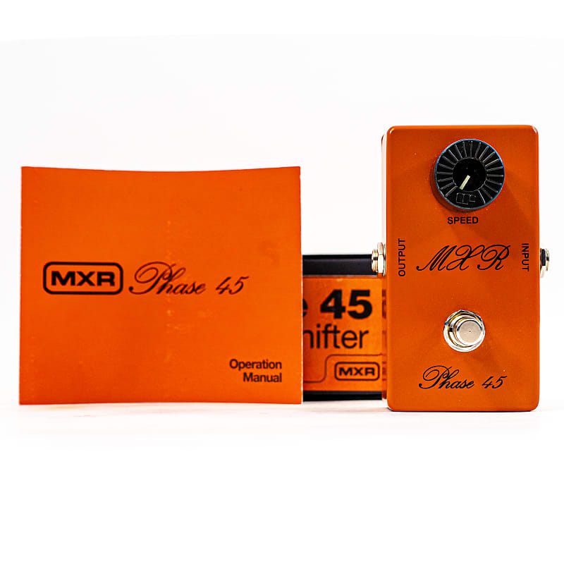 MXR CSP105 '75 Vintage Phase 45 Guitar Effect Pedal with Box and Manual