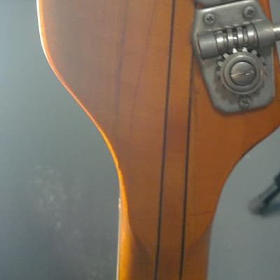 1960s Vox Saturn IV Hollowbody Bass Guitar, made in Italy image 7