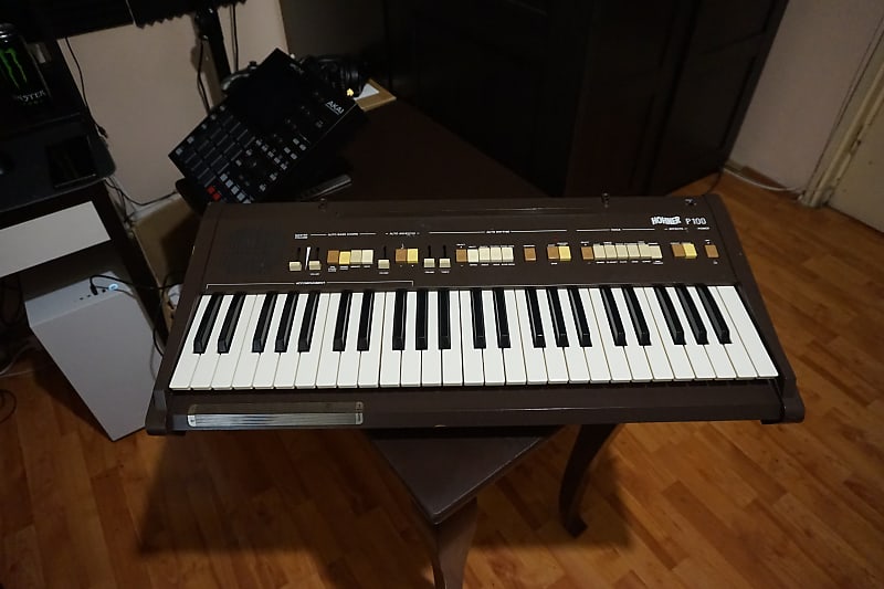 Hohner P100 organ analog synth keyboard 1970s 70s vintage image 1