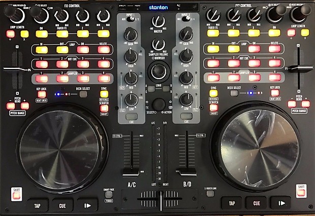 Stanton - DJC.4 - 4-channel DJ Controller | Reverb