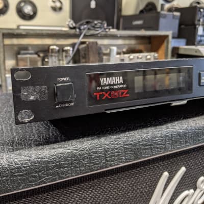Yamaha TX81Z Rackmount FM Tone Generator 1987 - 1988 - Black