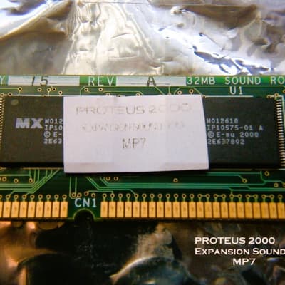 E-MU Systems MP7 Proteus 2000 Expansion Sound ROM (MP-7)