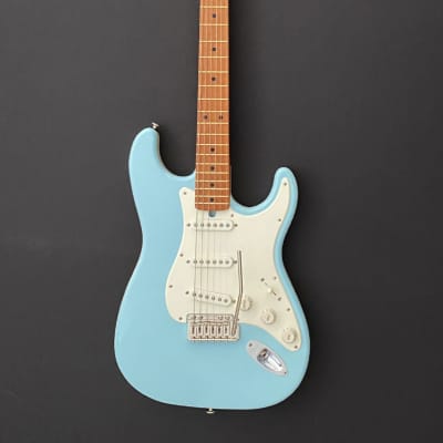 CP Thornton HTL2 Guitar – Sonic Blue/India Ivory image 2