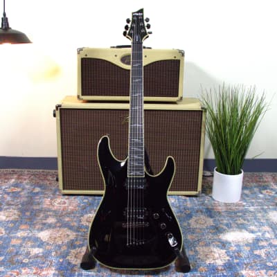 Schecter C-1- Blackjack - Electric Guitar – Gloss Black – W/Gigbag for sale