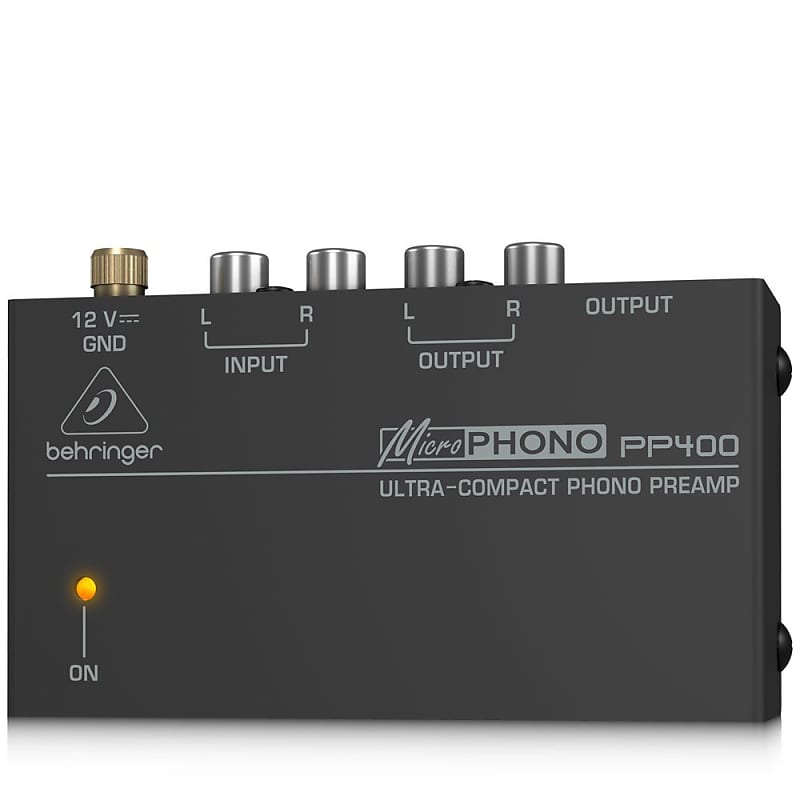 Behringer - PP400 - Microphono Compact DJ Phono Preamp image 1