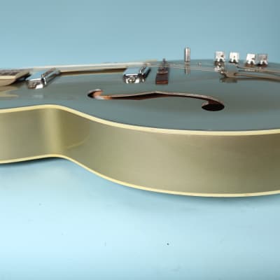 1950's-60's Silvertone Aristocrate Model 1365 Silver Electric Guitar image 15