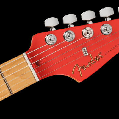 Fender Limited Edition Player Stratocaster HSS - Maple Fingerboard - Fiesta Red with Matching Headstock image 6