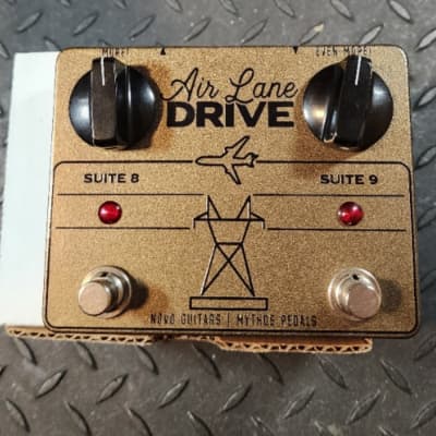 Mythos Pedals Air Lane Drive 2022 - Black Gold Demo Zach's Pedal Novo Guitars Dual Overdrive Boost for sale