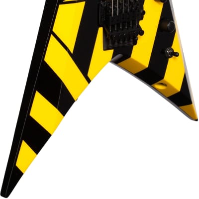 Washburn Michael Sweet Stryper Parallaxe PXV Electric Guitar - Black / Yellow image 3