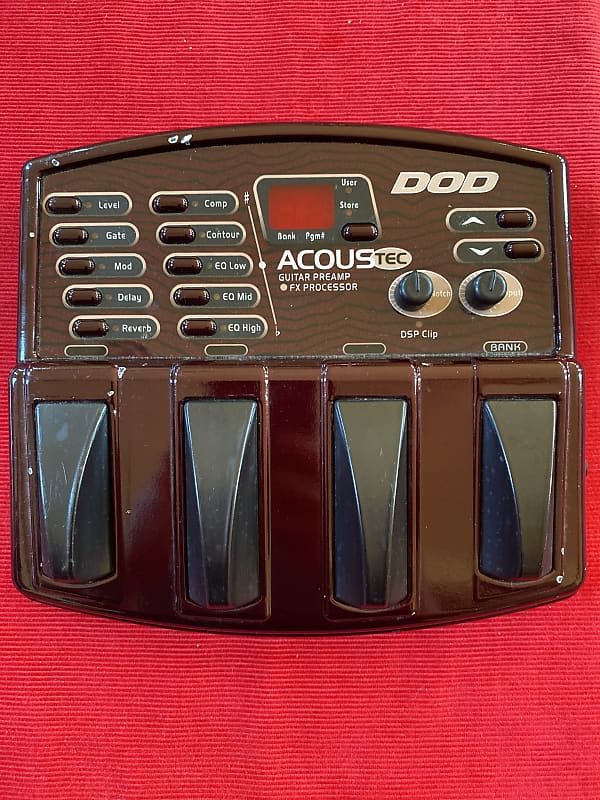 DOD Acoustec Guitar Preamp & FX Processor 2000 Reverb