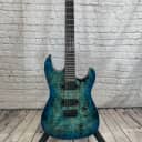 Chapman Guitars ML1 Modern Rainstorm CI21013225 2022 Blue Green Burl
