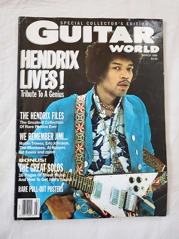 Guitar World Magazine Back Issue March 1988 | Reverb