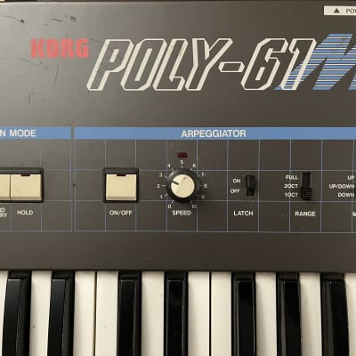 Korg Poly 61M analog polyphonic synthesizer midi