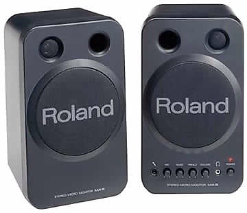 Roland Roland MA-8 Stereo Micro Monitor Speakers 0000 Black