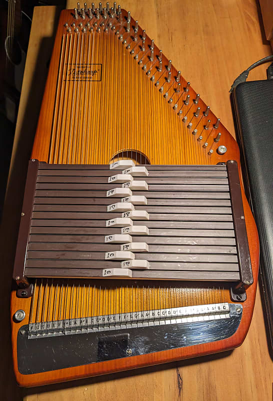 Oscar Schmidt Autoharp Appalachian w/case Reverb