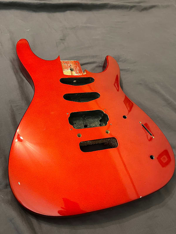 MusicYo Kramer Pacer FT211S Red Metallic body Reverb