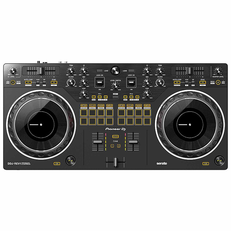 Pioneer DJ DDJ-REV1 Scratch Style 2-Channel Serato DJ Lite Controller image 1