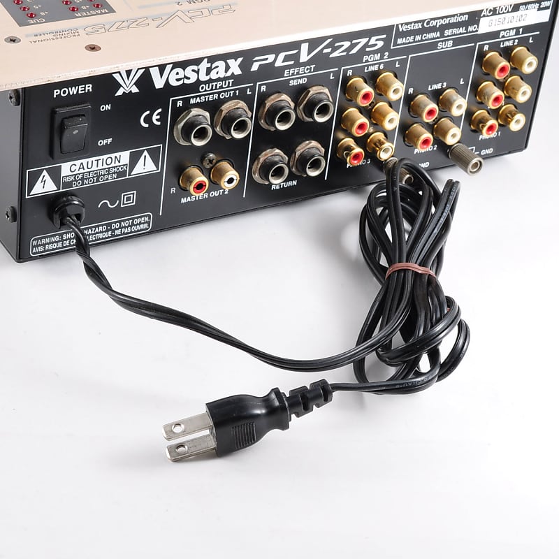 Vestax PCV-275 DJ Mixer Professional Mixing Controller | Reverb Canada